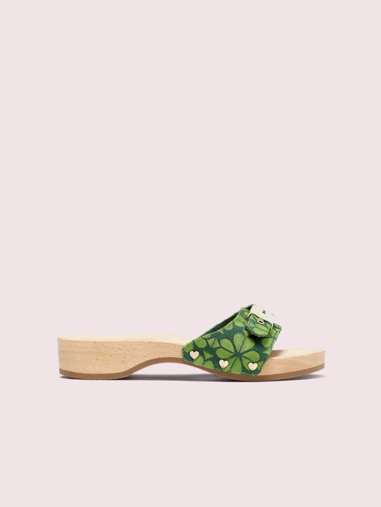 Dr. Scholl's X Kate Spade New York Spade Flower Sandal, Mint Frosting, Product