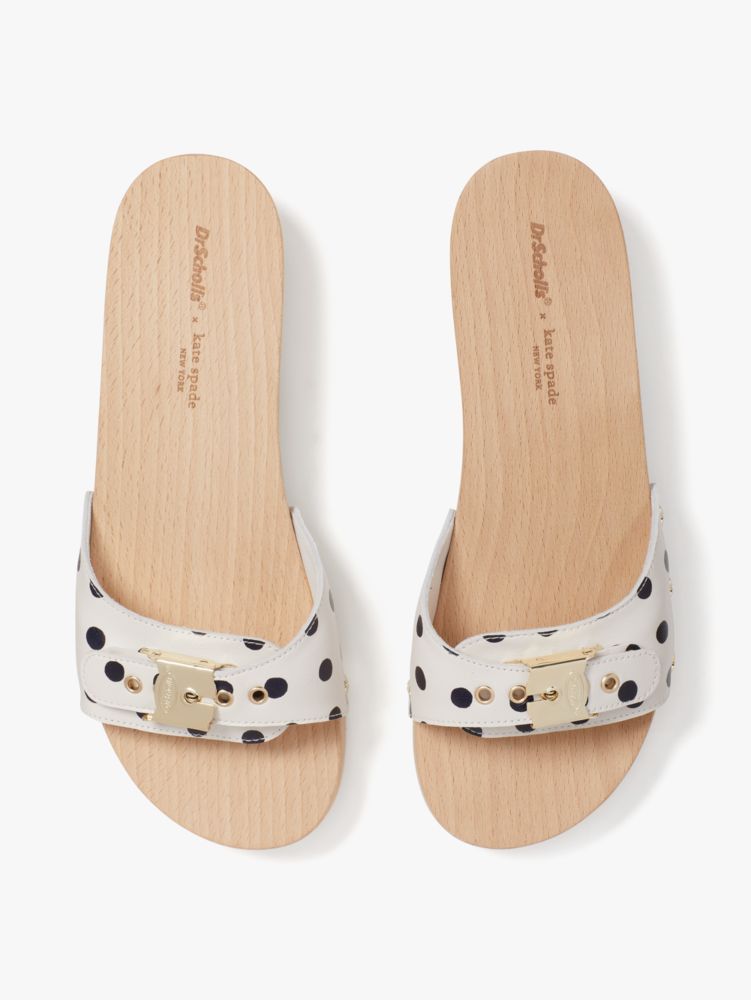 Dr. Scholl's X Kate Spade New York Polka Dot Suede Slide Sandal | Kate Spade  New York