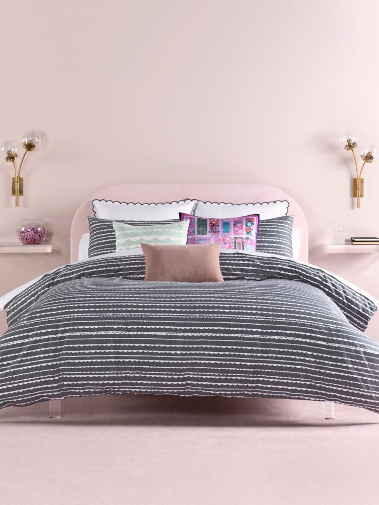 Scallop Row Duvet | Kate Spade New York