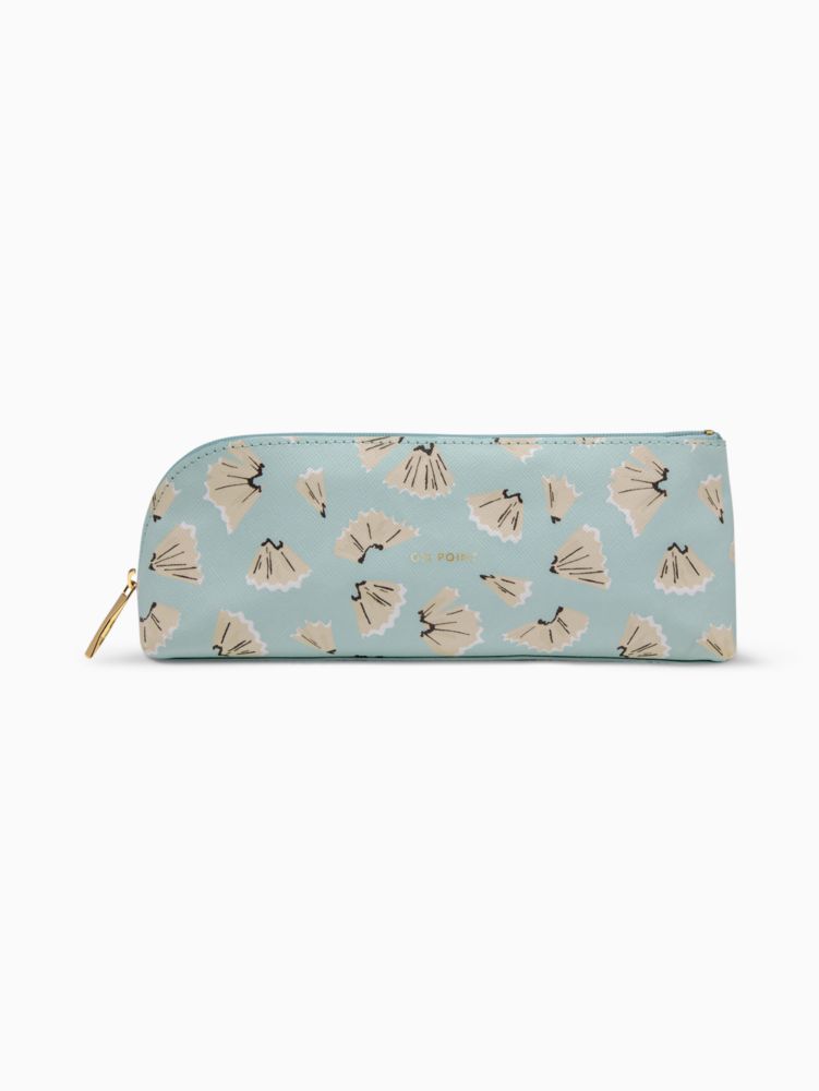 On Point Pencil Case, Ocean Fog, Product