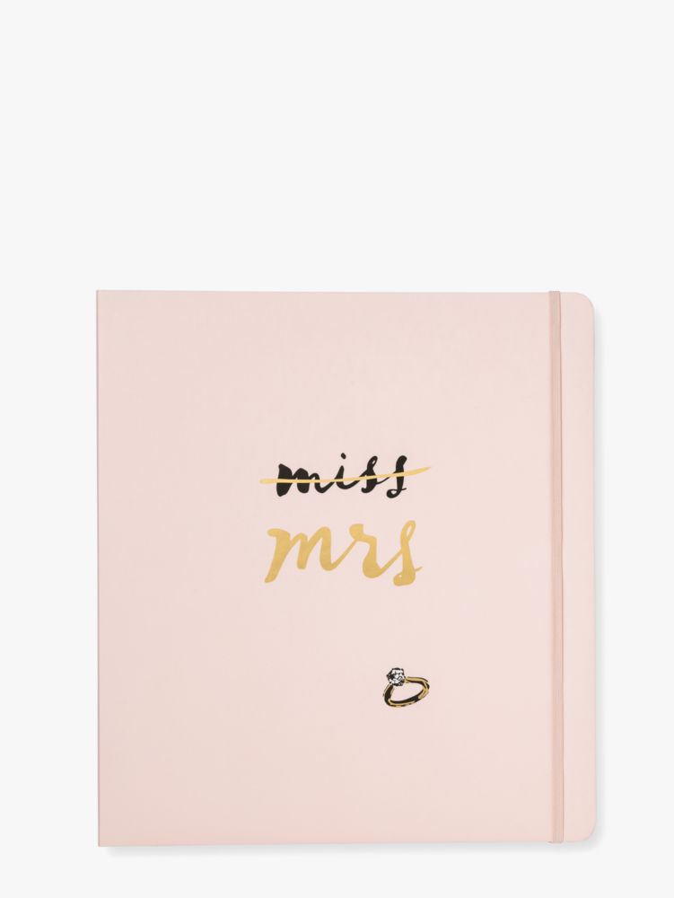 Miss To Mrs Bridal Planner, Blush, ProductTile