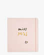 Miss To Mrs Bridal Planner, Blush, Product