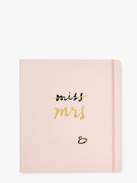 Kate spade miss to mrs bridal planner