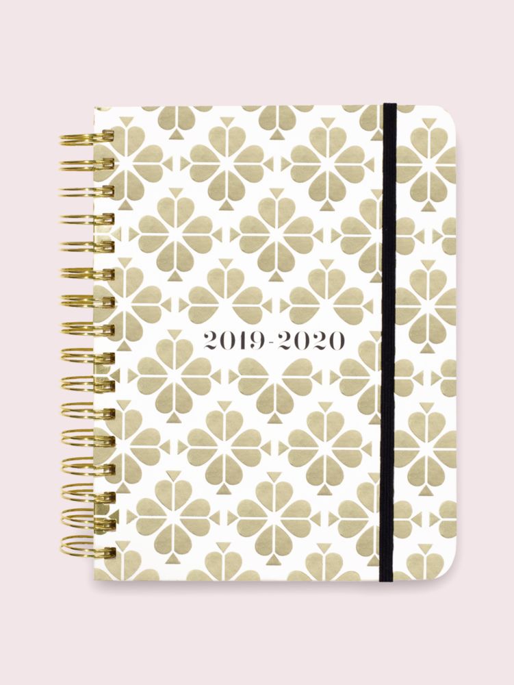 Gold Spade Flower Large 17 Month Planner | Kate Spade New York