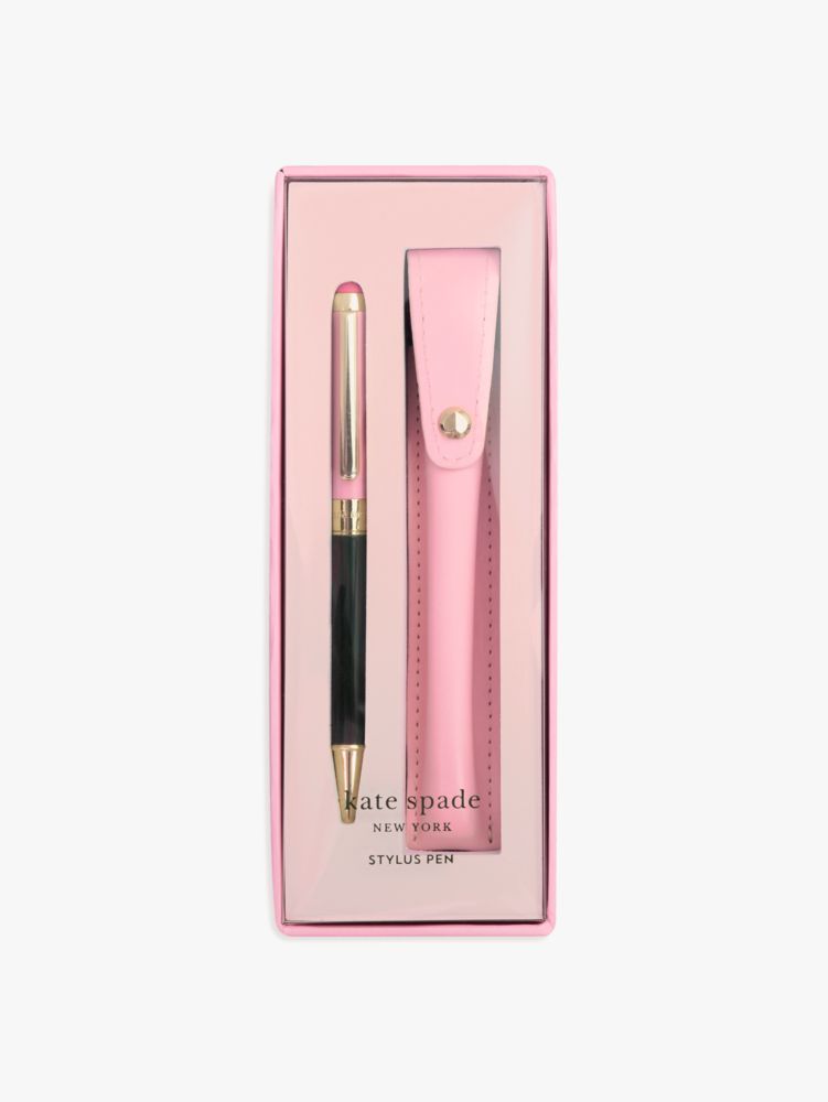 Kate Spade Colorblock Stylus Pen With Pouch. 1