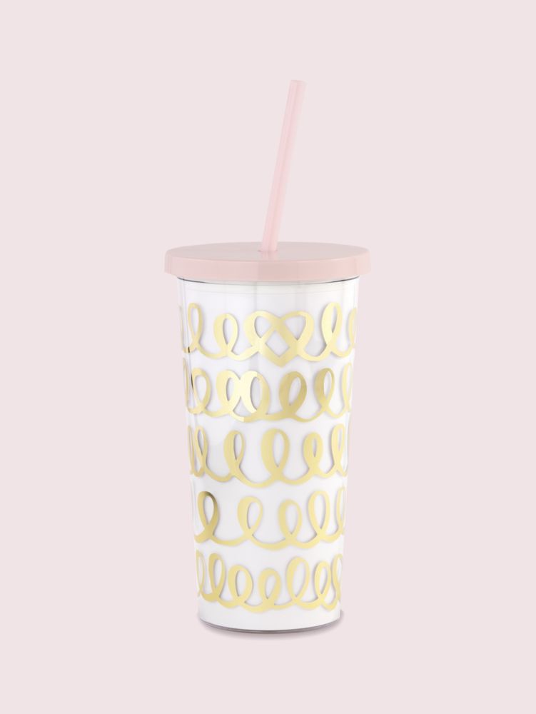 Heart Knot Bridal Tumbler | Kate Spade New York