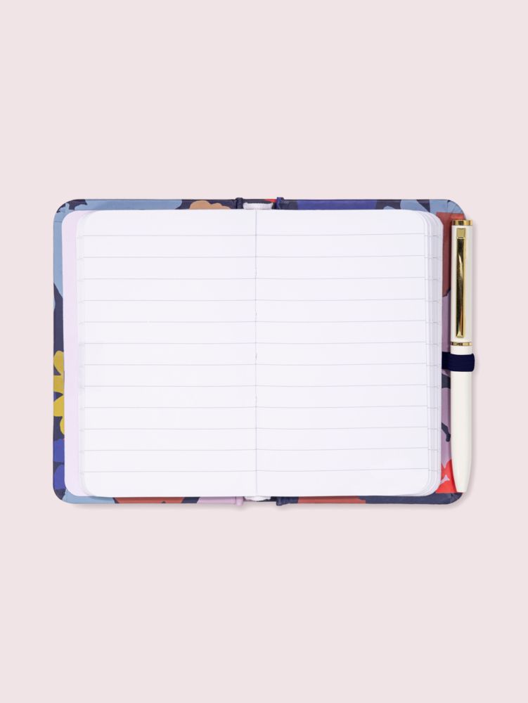 Swing Flora Mini Notebook With Pen, Blue, Product