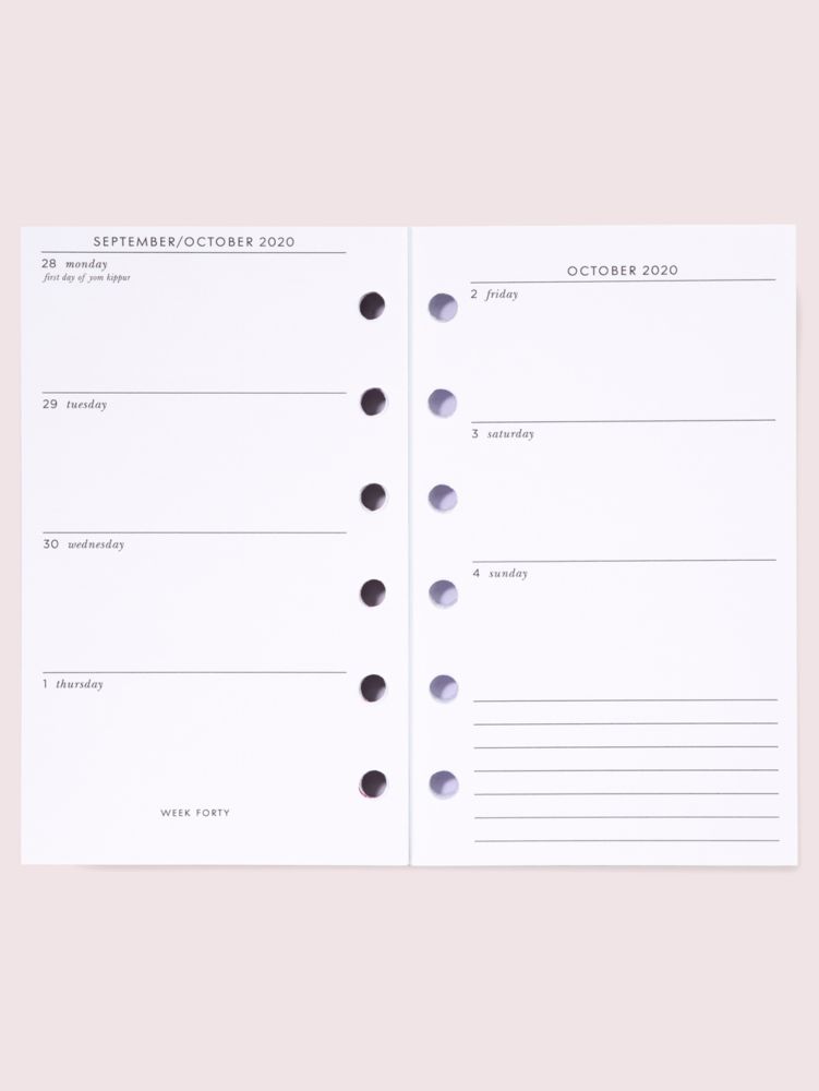 2024 MO2P MONTHLY Planner Insert, MAY PAPER CO., Minimal Planner Refill