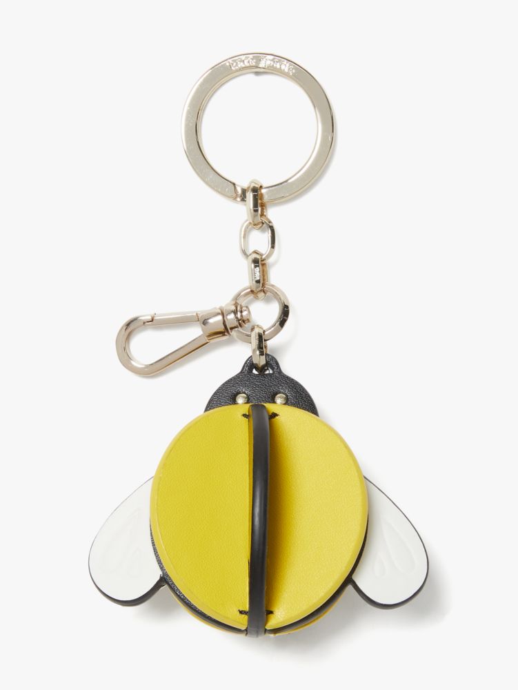 Bee Leather Key Fob, Multi, Product