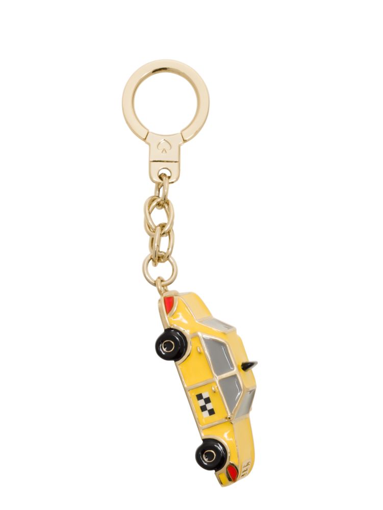 Women's yellow multi kate spade key fobs taxi keychain | Kate Spade New  York NL