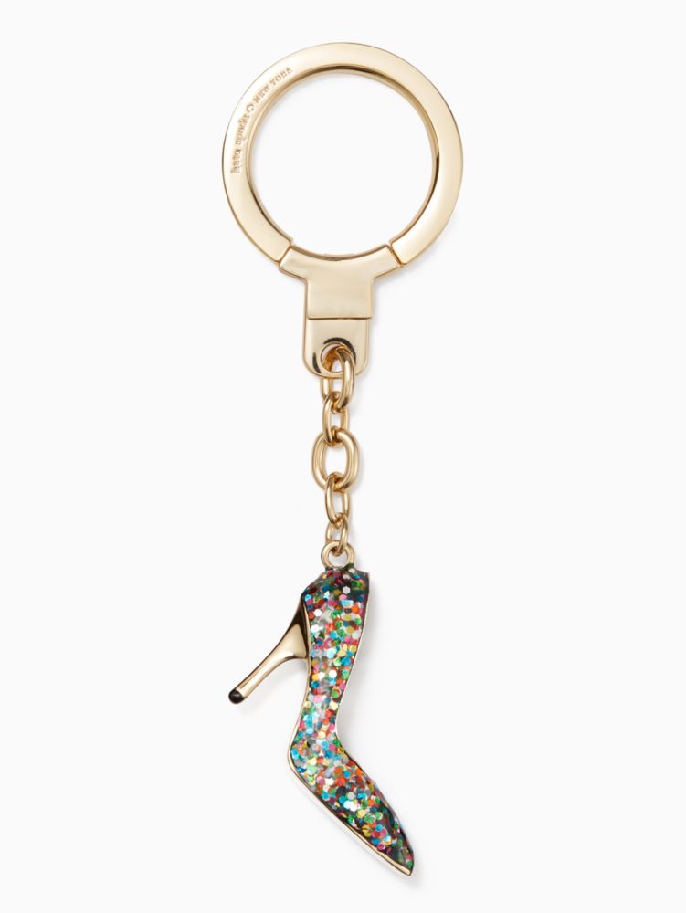 Glitter Shoe Keychain Kate Spade New York