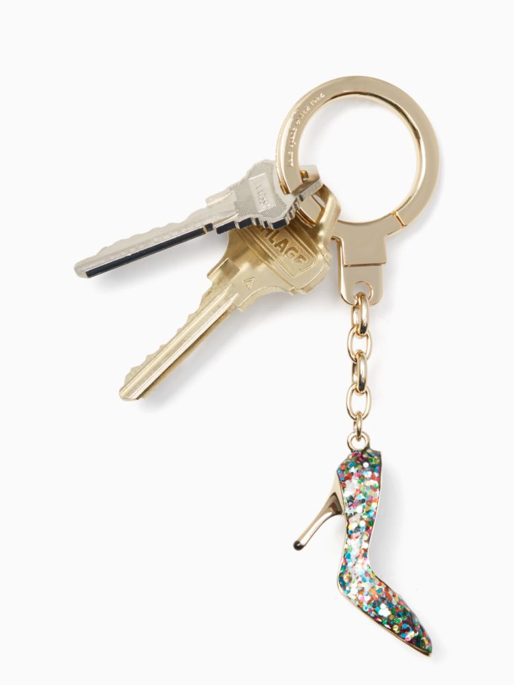 Glitter Shoe Keychain | Kate Spade New York
