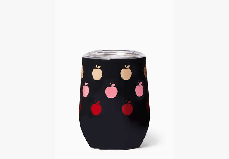 Kate Spade,orchard stainless steel wine tumbler,Navy image number 0