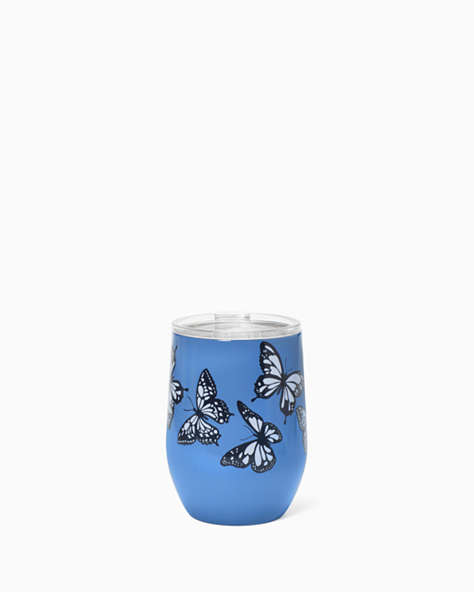 Butterfly Wine Glass, Blue, ProductTile