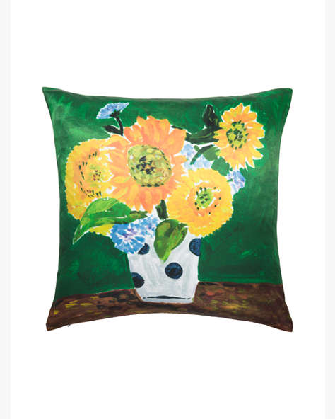 Sunflower Vase Decorative Pillow, Multi, ProductTile