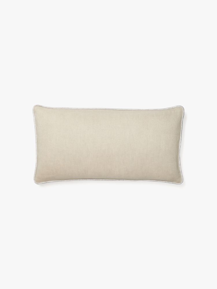 Kate Spade Metallic Linen Pillow. 1