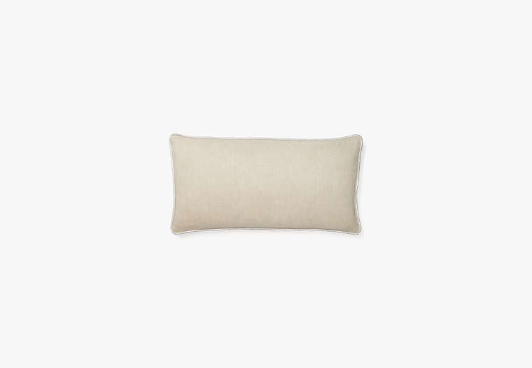 Metallic Linen Pillow, Raw Pecan, Product