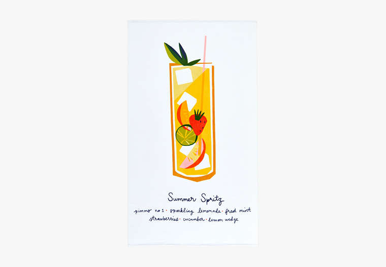 Summer Spritz Pimm's Cup Beach Towel, , Product
