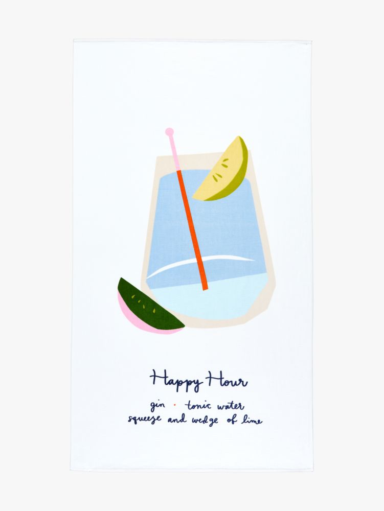 Happy Hour Beach Towel, Multi, Product