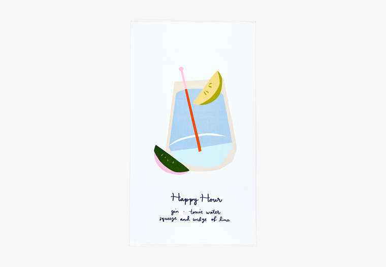 Happy Hour Beach Towel, Multi, Product image number 0
