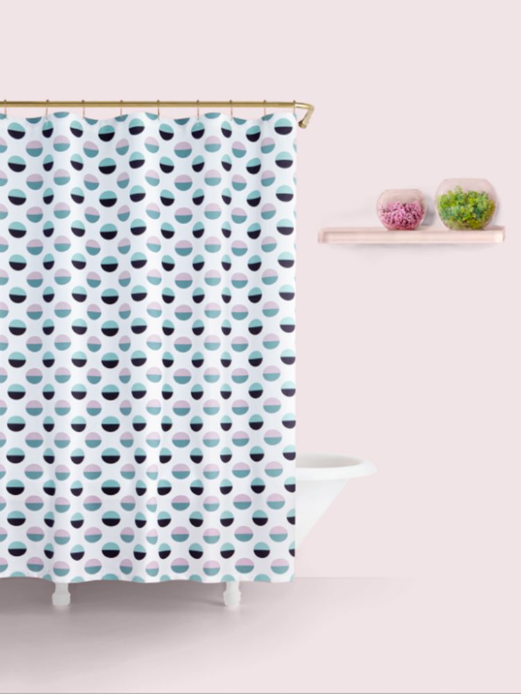 half dot shower curtain | Kate Spade New York