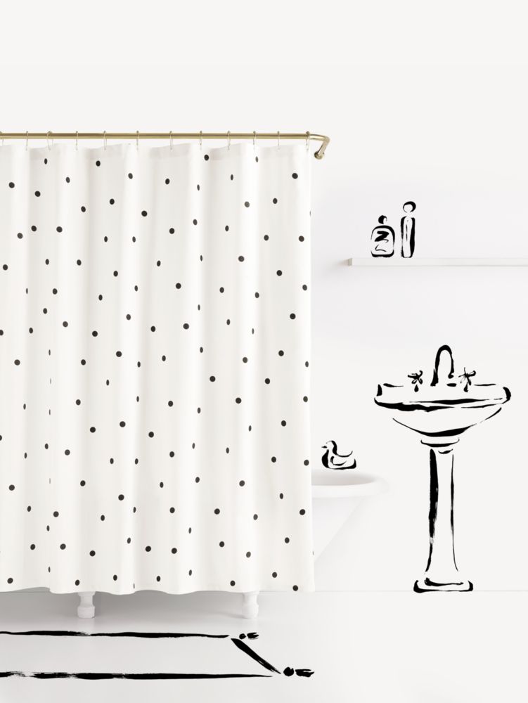 Deco Dot Shower Curtain Kate Spade New York