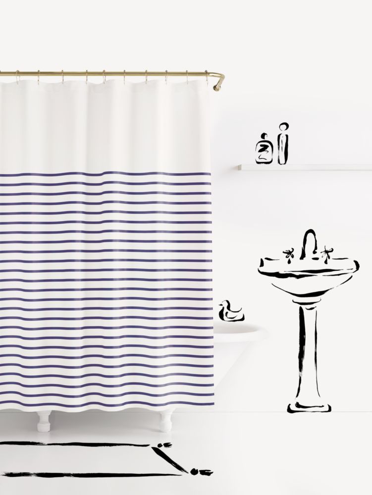 Charlotte Street Shower Curtain | Kate Spade New York