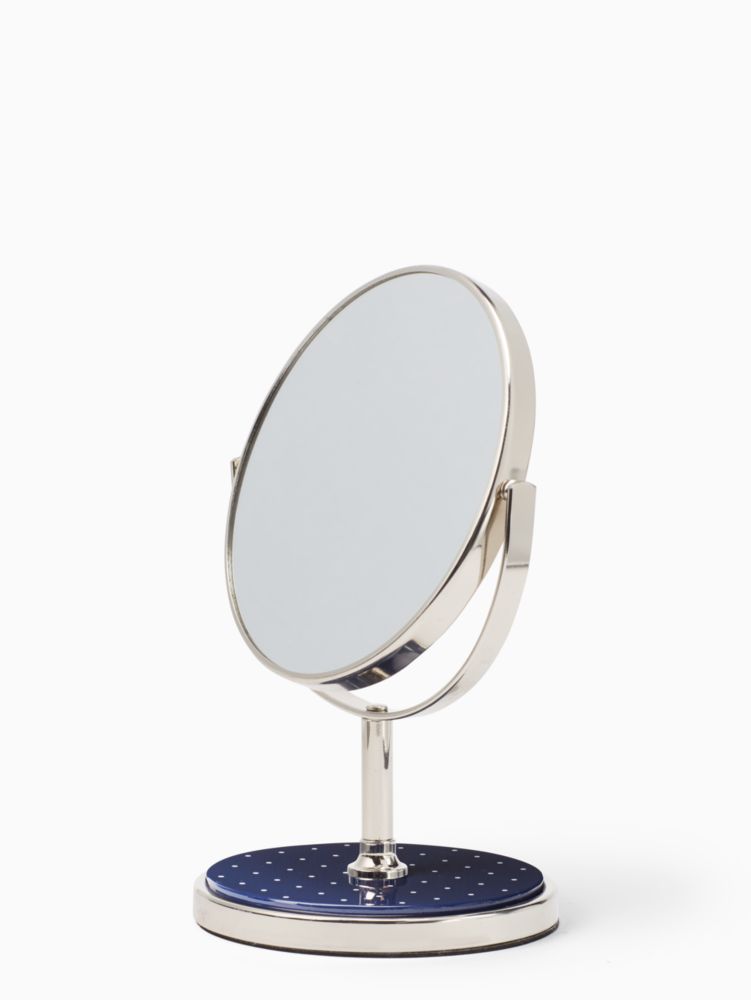 Cosmetic Mirror, Navy, Product