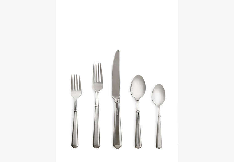 Todd Hill Five-piece Place Setting, Silver, Product
