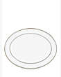 13'' Library Lane Oval Platter, Calcium, Product