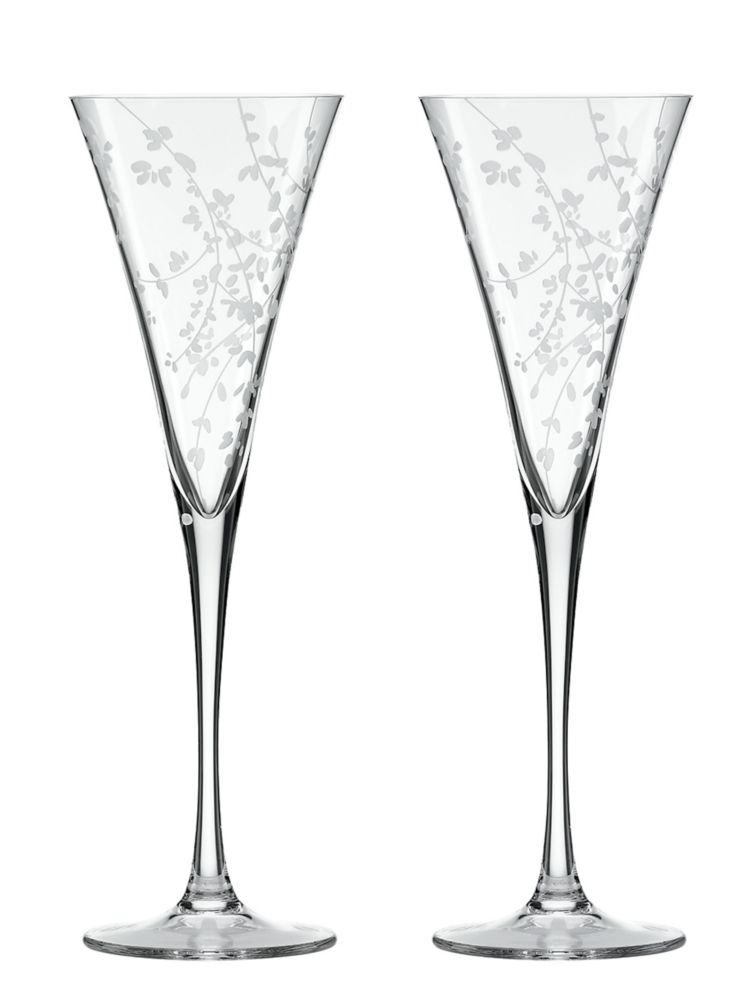 Gardner Street Pair Of Flutes | Kate Spade New York