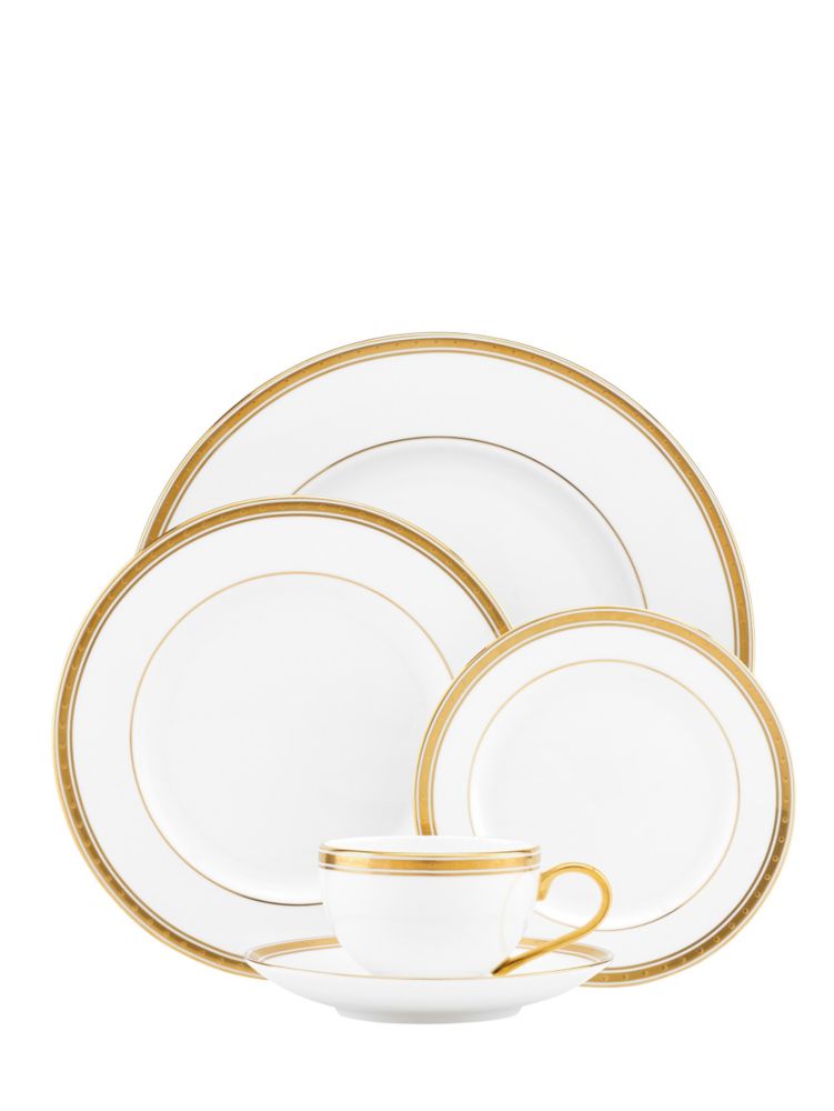 Oxford Place 5 Piece Place Setting, Parchment, Product