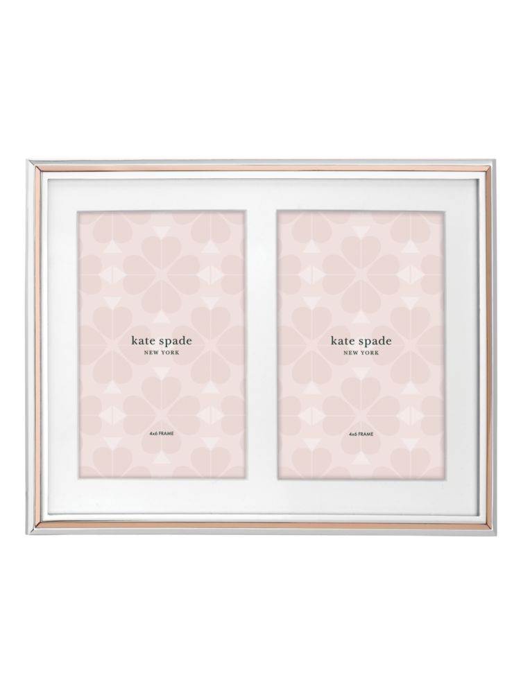 Kate Spade Rosy Glow Double Invitation Frame. 1