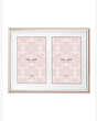 Rosy Glow Double Invitation Frame, Gold, Product