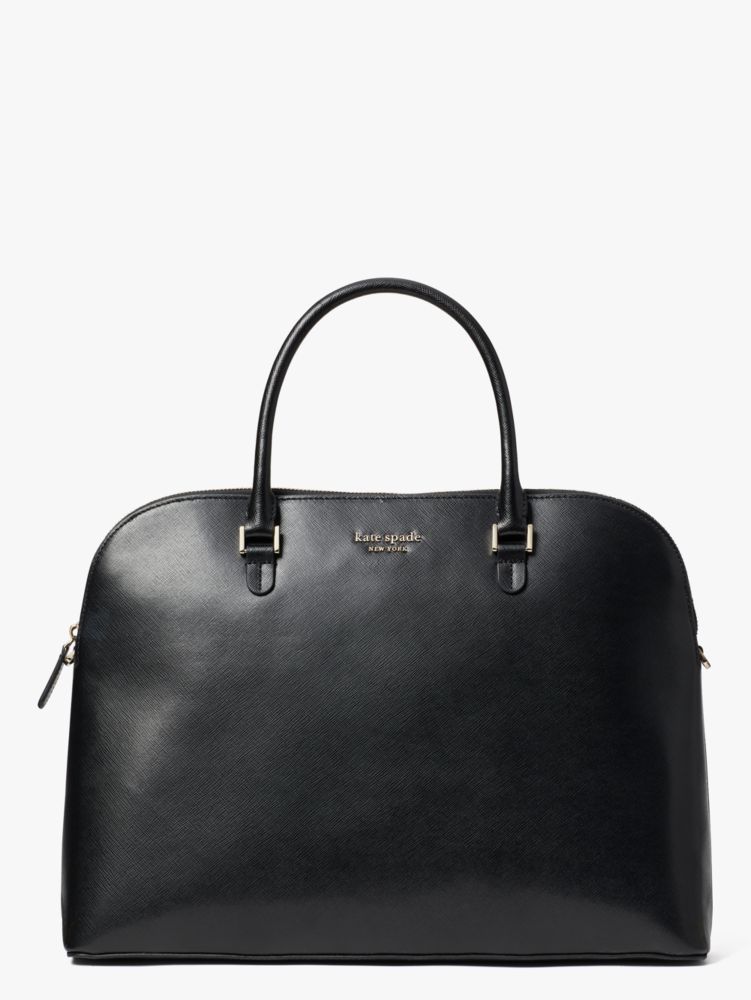 Arriba 69+ imagen kate spade black computer bag