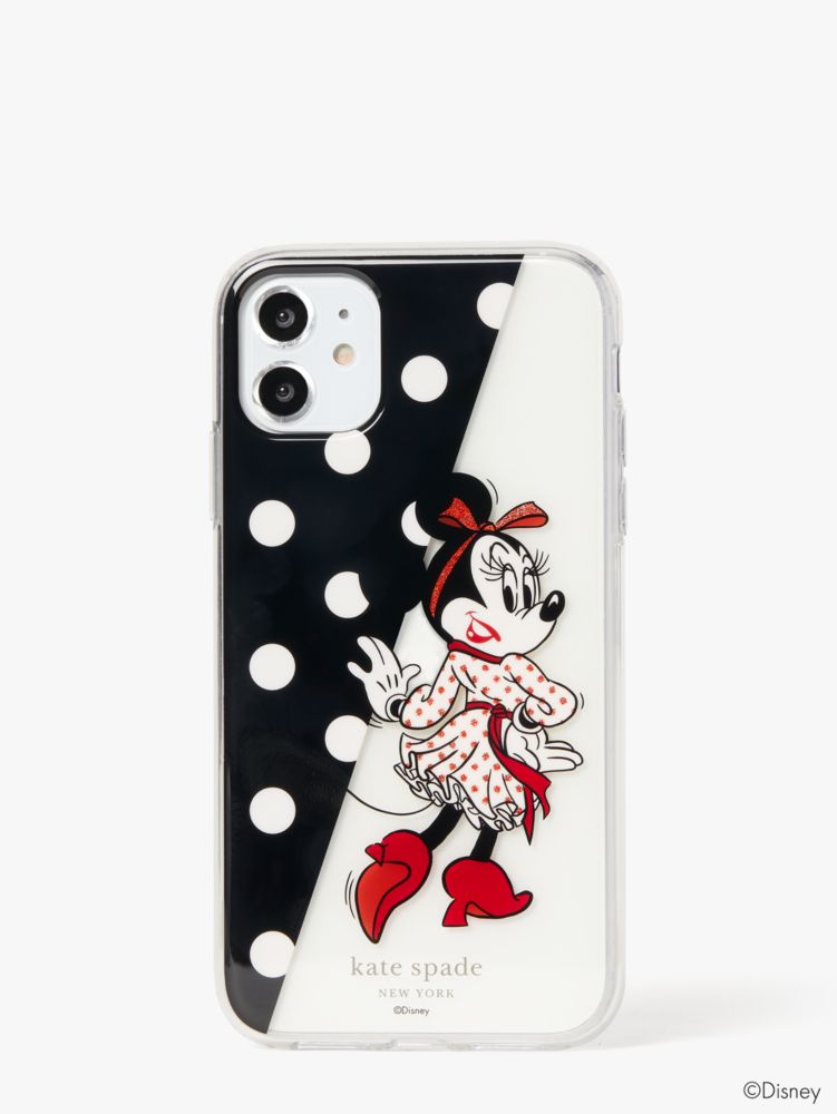 春色3カラー✧ 新品・未使用 Kate spade x Disneyミニー iPhone 11 通販