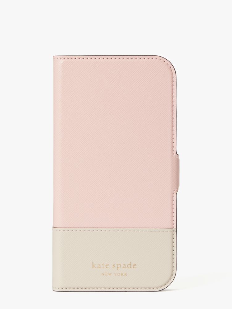 Women S Tutupnk Crsp Linen Spencer Iphone 12 Pro Max Magnetic Wrap Folio Kate Spade New York