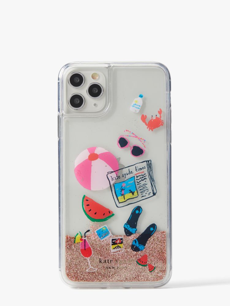 pool party liquid glitter iphone 11 pro max case, MULTI, Product