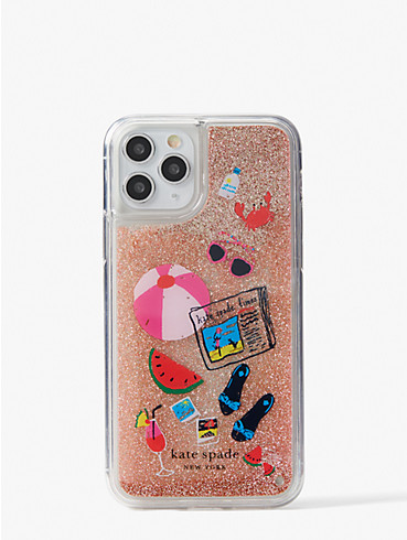 pool party liquid glitter iphone 11 pro case, , rr_productgrid
