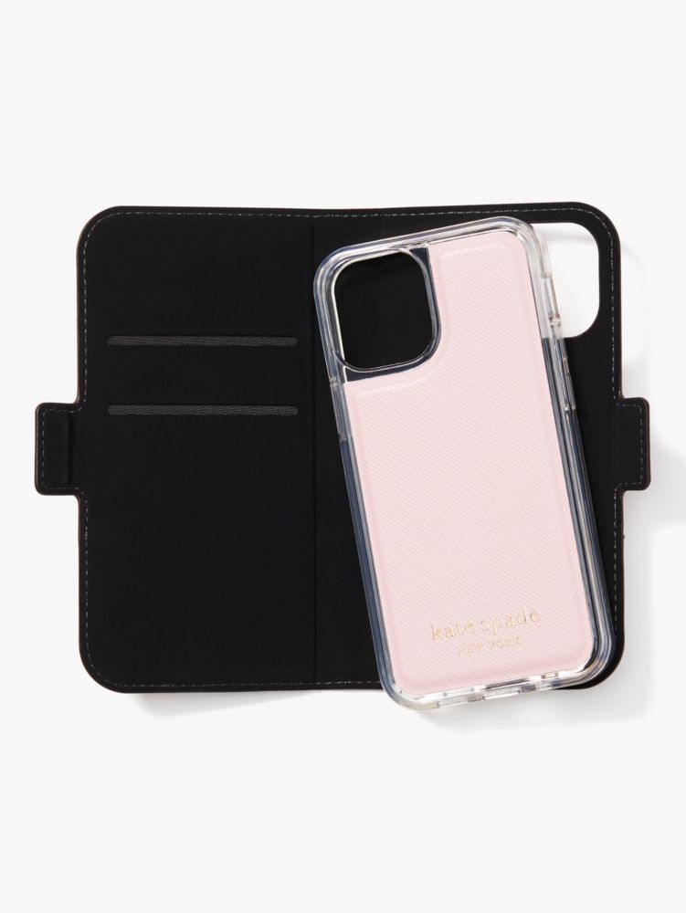 Spencer I Phone 12 Mini Magnetic Wrap Folio Case | Kate Spade New York