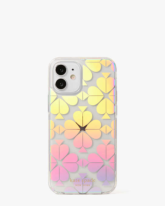 Spade Flower Iridescent Iphone 12 Mini Case | Kate Spade New York