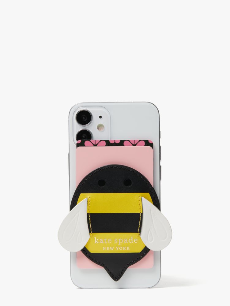 bee sticker pocket, BLACK MULTI, Product