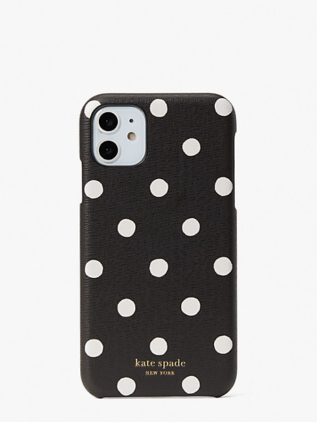 Kate Spade Sunshine Dot Iphone 11 Case In Black Multi