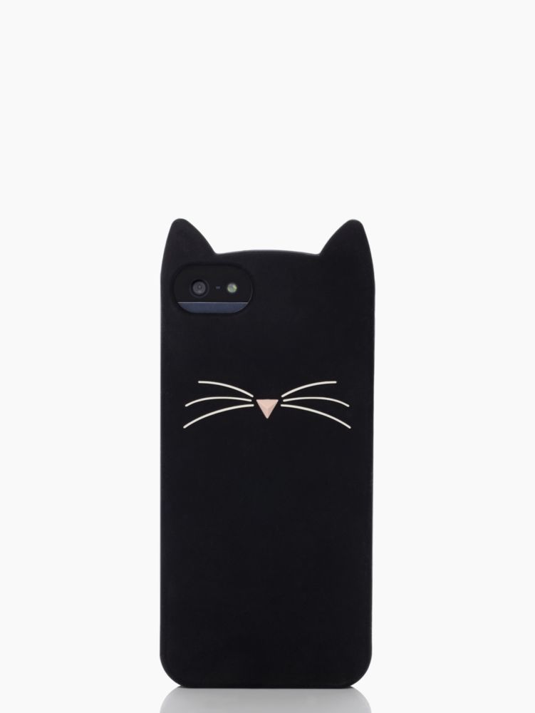 Arriba 82+ imagen kate spade black cat phone case