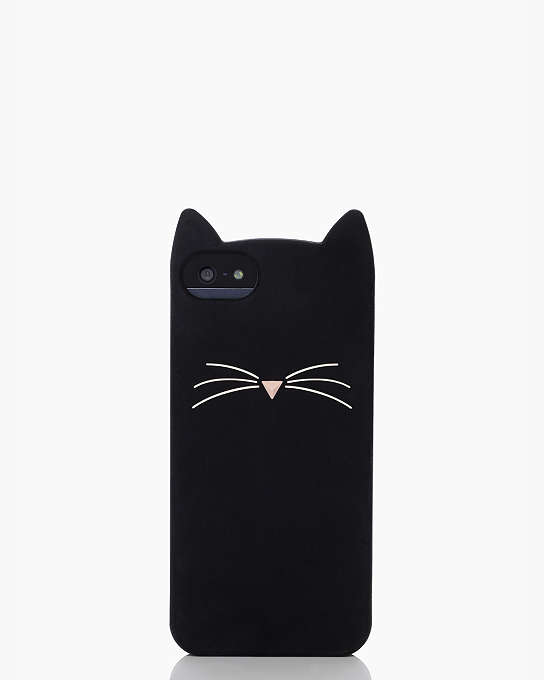Arriba 82+ imagen kate spade black cat phone case