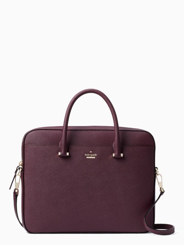 kate spade saffiano laptop bag