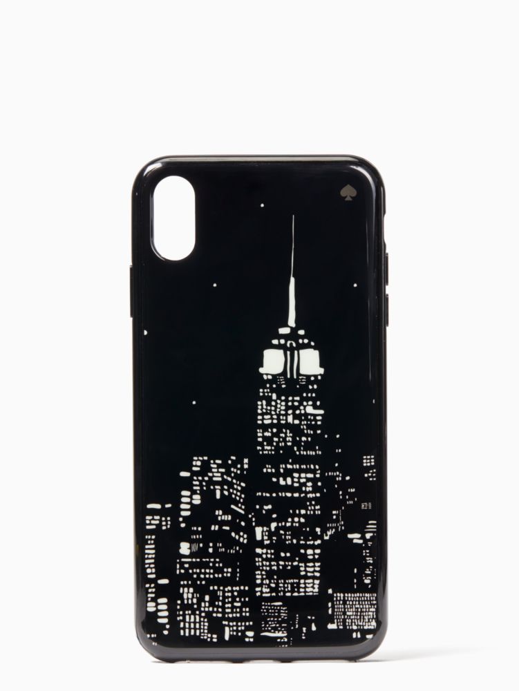 Glow In The Dark Skyline Iphone Xs Max Case | Kate Spade New York