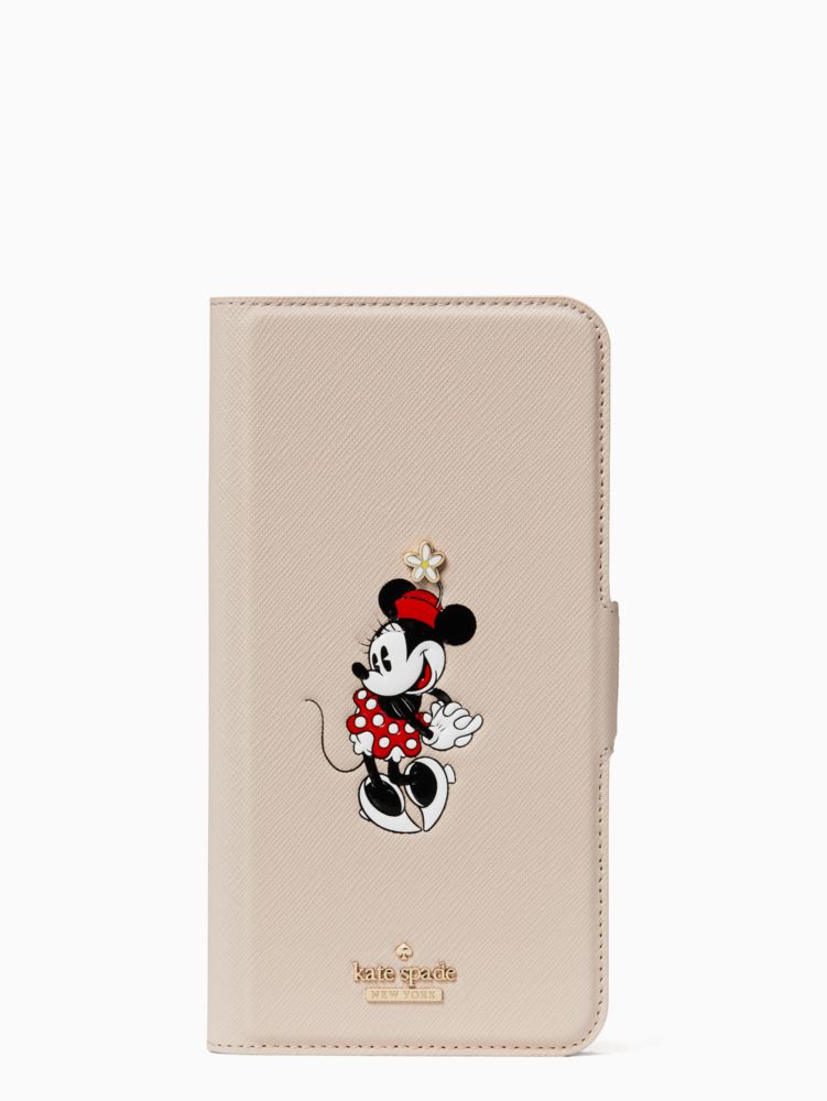 kate spade new york x minnie mouse iphone xs max folio case by kate spade new york non-hover view