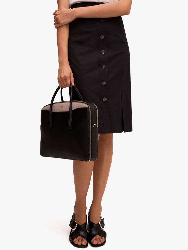 kate spade black laptop bag