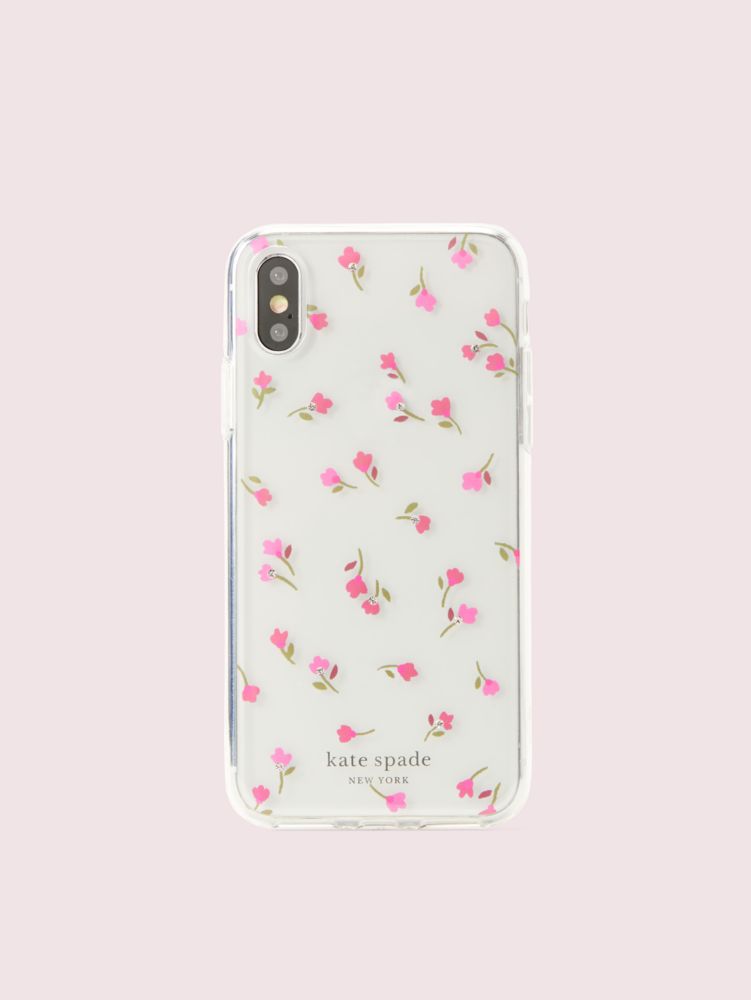 Jeweled Meadow Clear Iphone Xs Case | Kate Spade New York